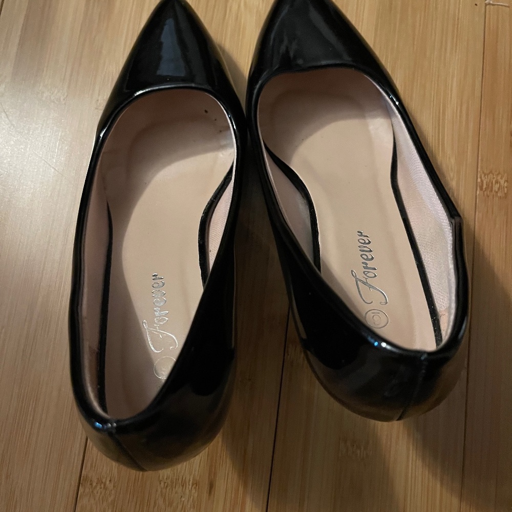 Black heels